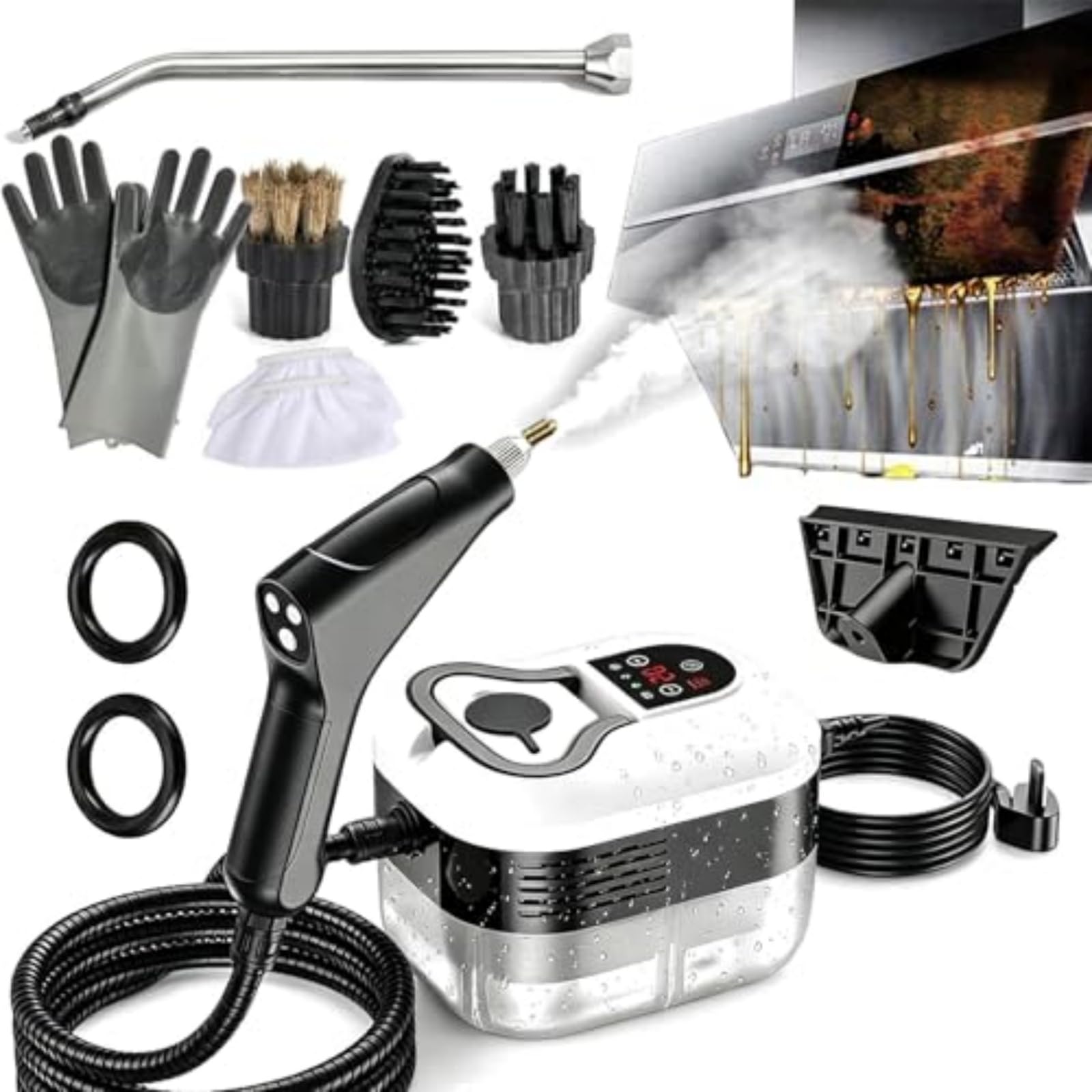 GXQKLSV 2500W Handheld High Pressure Steam Cleaner