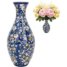 3D Puzzle Vase Craft Kits for Adults, 160-Piece Plastic Flower Vase Set | Unique Gift for Women, No-Glue Assembly with Removable Water Cup, Decorative Vase for Living Room and Bedroom