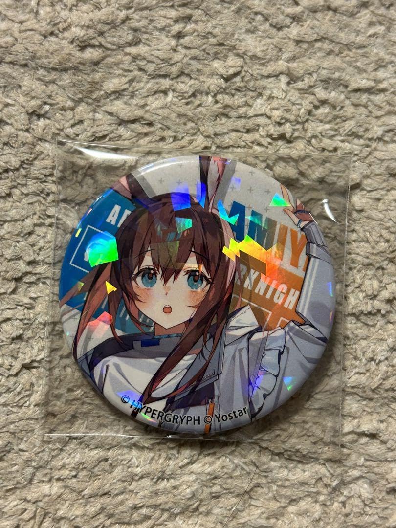 希少　レア　アークナイツ　タワレコ　ホログラム缶バッジ　アーミヤ Amazon | アークナイツ タワレコカフェ アーミヤ 缶バッジ by