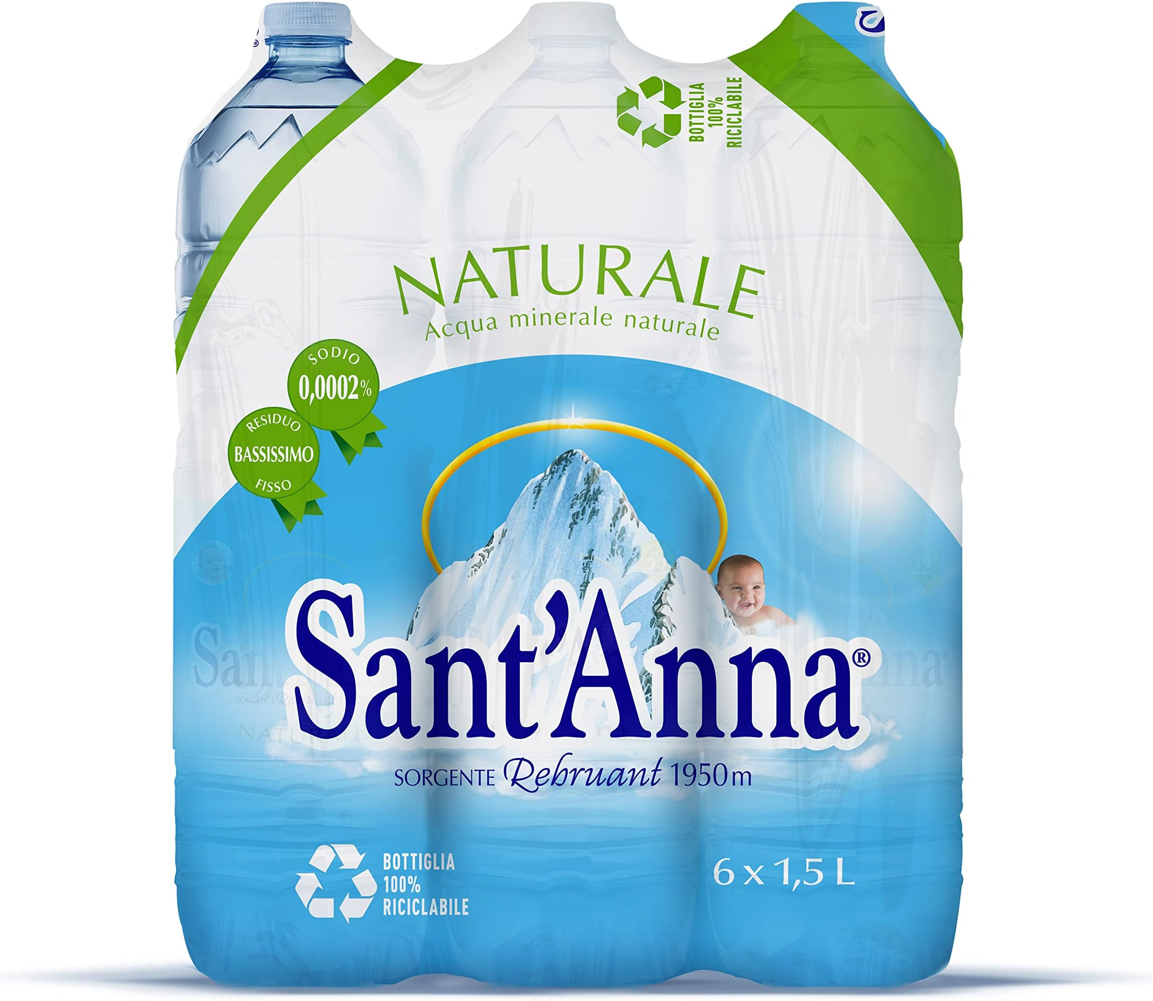 6×1.5L Sant’Anna Still Mineral Water SKU