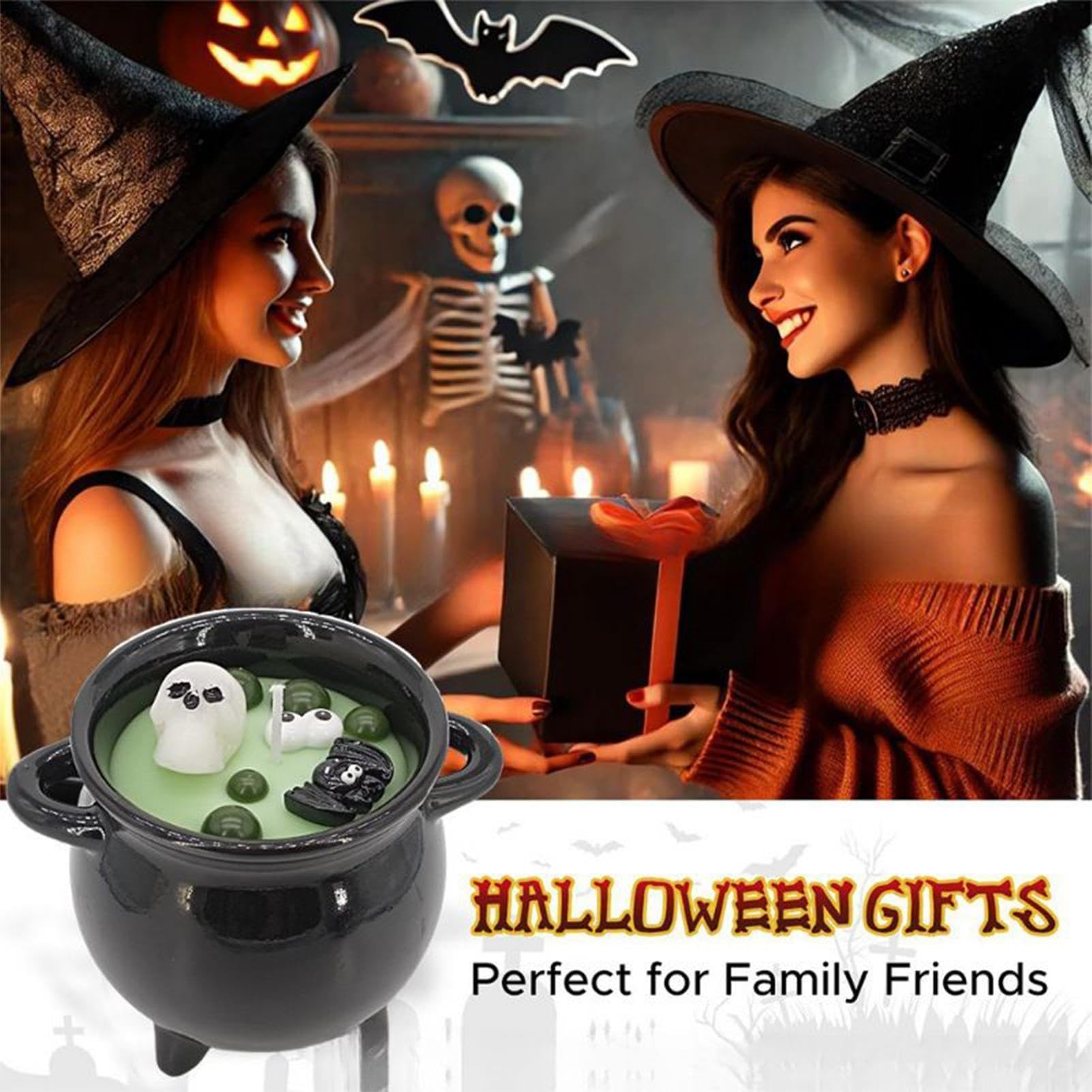 Duftkerzen Halloween Diffusor für ätherische Öle im Bubble Pot
