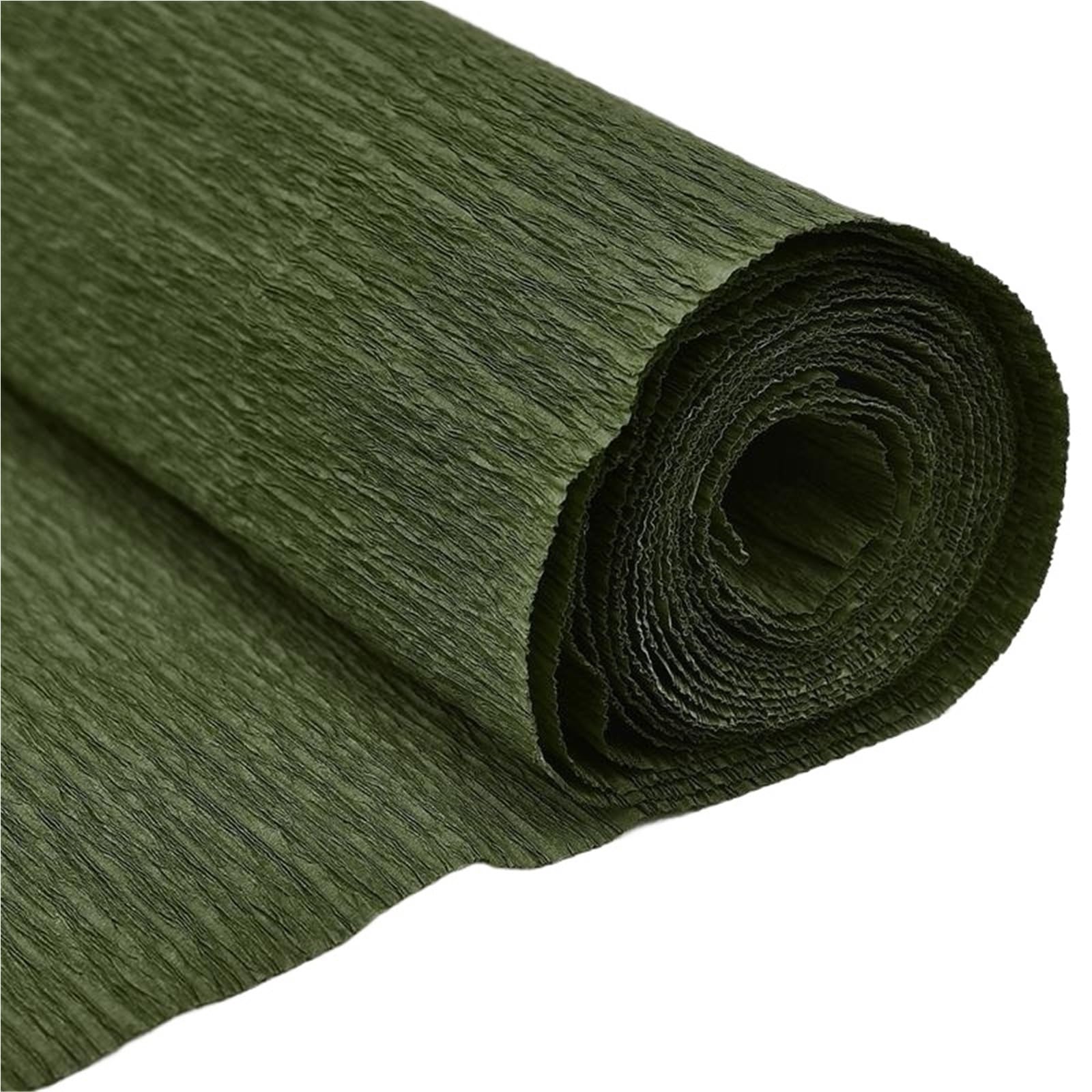Fiorista Mazzo di fiori Carta da regalo, Carta da regalo crespa stropicciata, confezione da 2 rotoli, multicolore, 250x50 cm(Green)