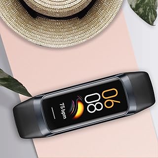 Bluetooth Smart Bracelet Synchronization Heart Rate Call SMS Reminder Sports Waterproof New Smart Bracelet Sports Fitness Monitoring Sleep Quality Monitoring (Black)