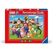 Ravensburger Puzzle 1000 Pezzi, Super Mario – Puzzle Adulti +14 anni, 70 x 50 cm, Puzzle per Adulti Super Mario Bros, Idee Regalo Super Mario