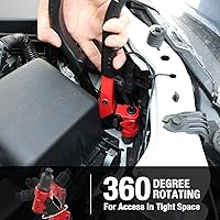 Vista 4 de Herramienta de tuerca de remache y pistola de remache pop para remachar espacio apretado con una sola mano