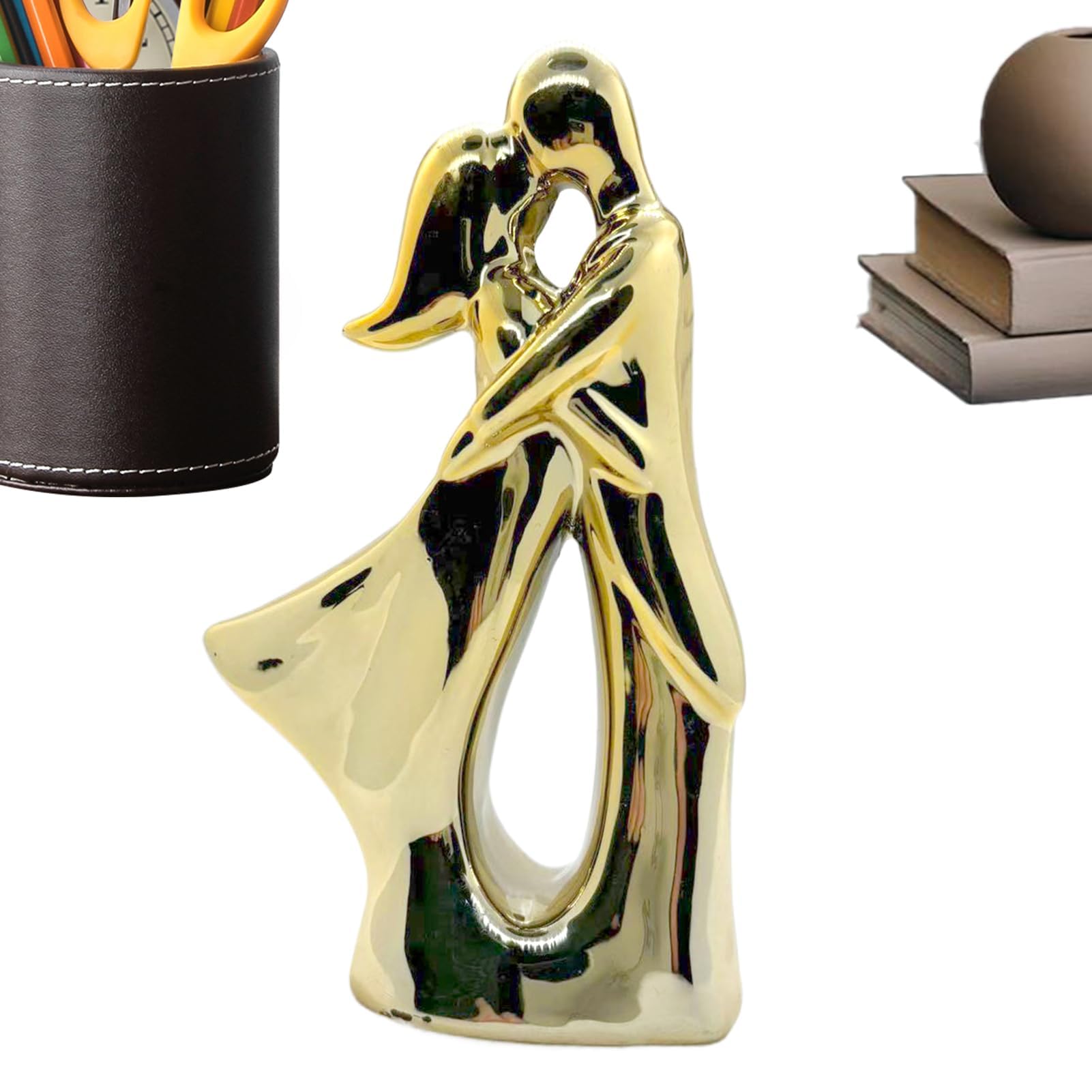 Decoración de Mesa del día de San Valentín, Escultura Decorativa Figura de Pareja | Suministros para Fiestas románticas, decoración de estantes para Sala de Estar, Dormitorio