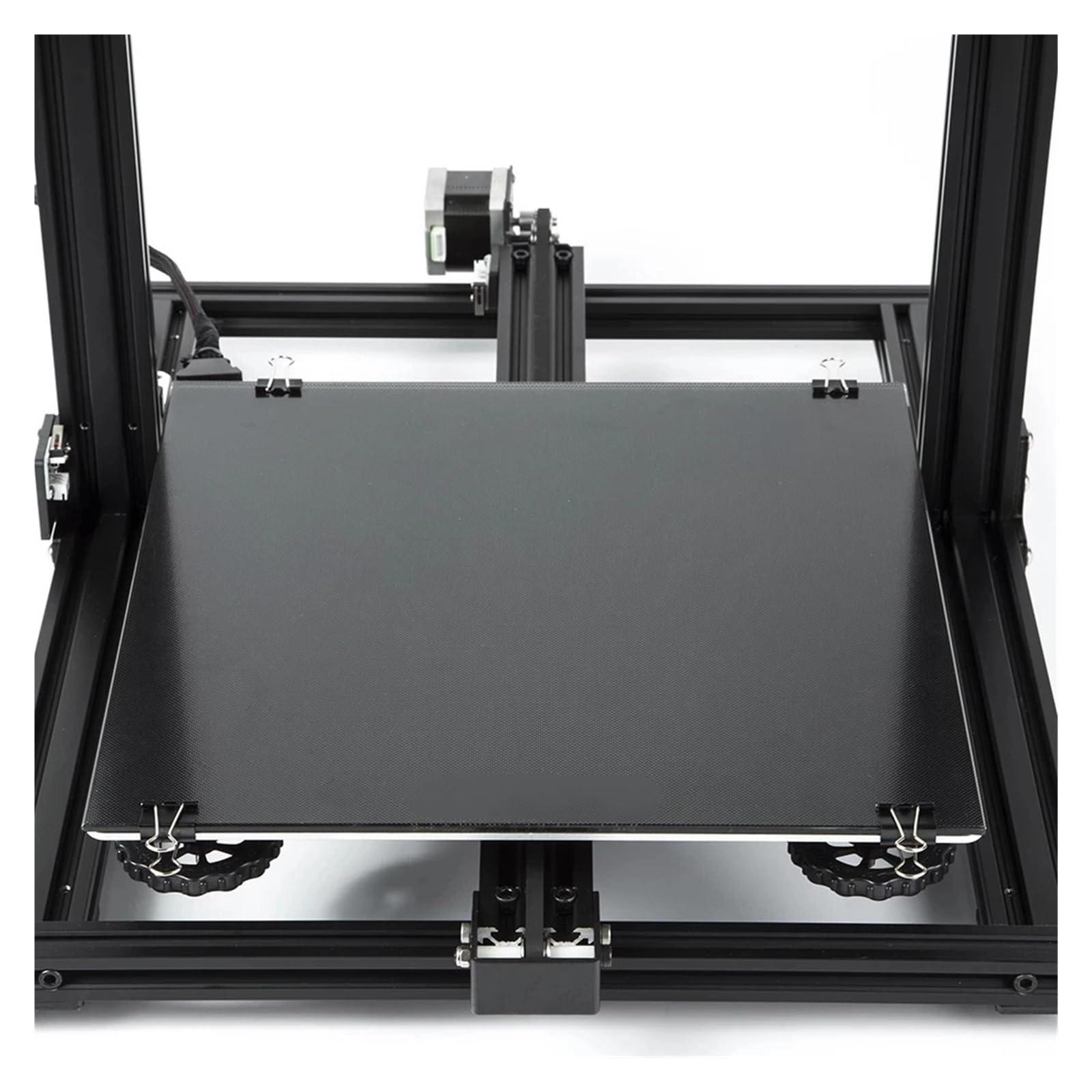 245×255mm Glas Bauplatte Kompatibel mit Creality CR-6 SE | 4 mm Carbon-Silizium-Glas, beheizte Bettoberfläche, flache Plattform, einfache Installation, 3D-Druckerteile