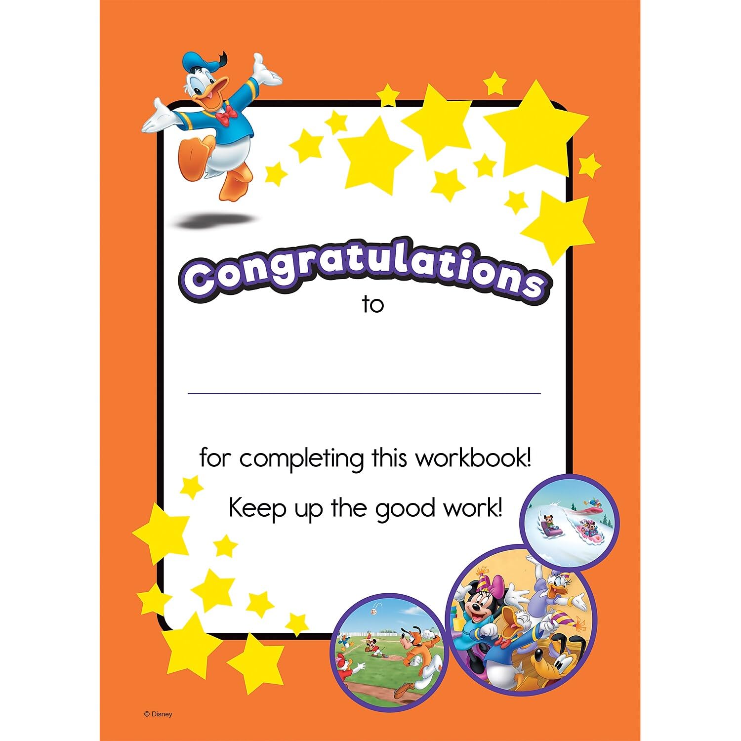 Disney Learning Magical Adventures in Preschool Workbook, PreK Math, Alphabet Letters, Colors & Shapes, Numbers, and Handwriting Practice for Toddlers, Mickey Mouse and Friends Preschool Workbooks - Image 5