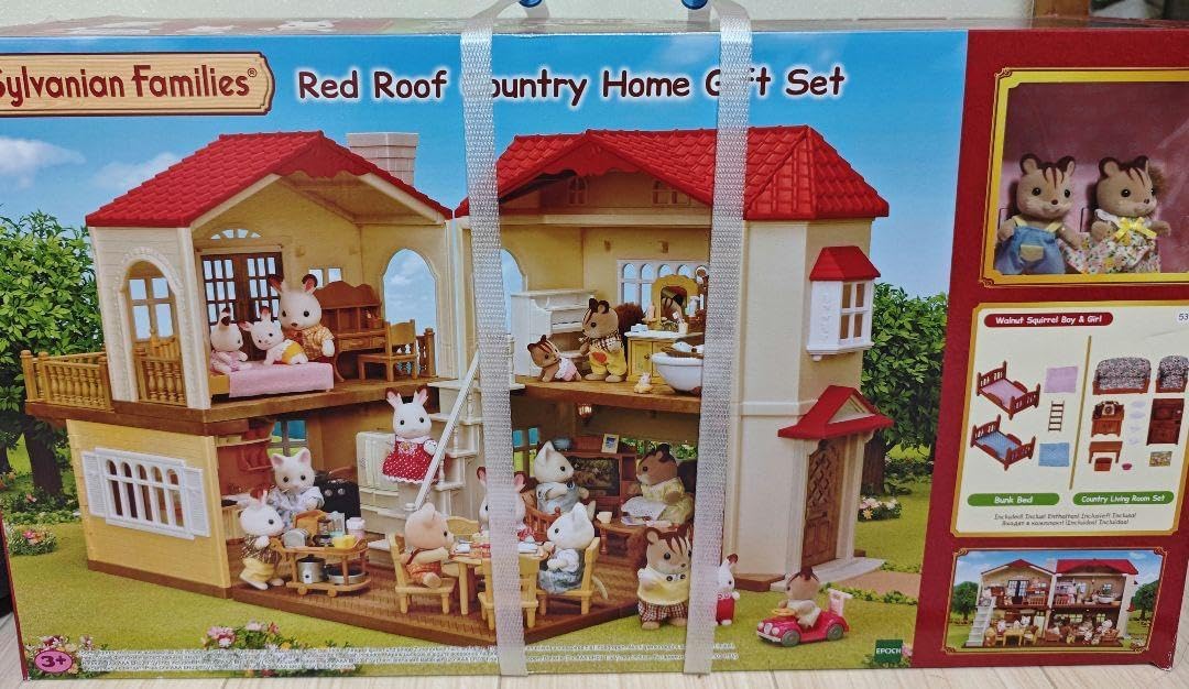 シルバニア 赤い屋根の大きなお家 未使用 赤い屋根の大きなお家 ギフト シルバニア 赤い屋根の大きなお家 未使用 赤い屋根の大きなお家 ギフト