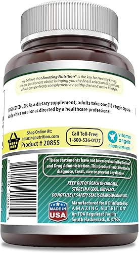 Miniatura 10 de Amazing Formulas Suplemento de biotina de 10000 mcg sin OMG sin gluten apoya el cabello la piel y las uñas saludables promueve el rejuvenecimiento