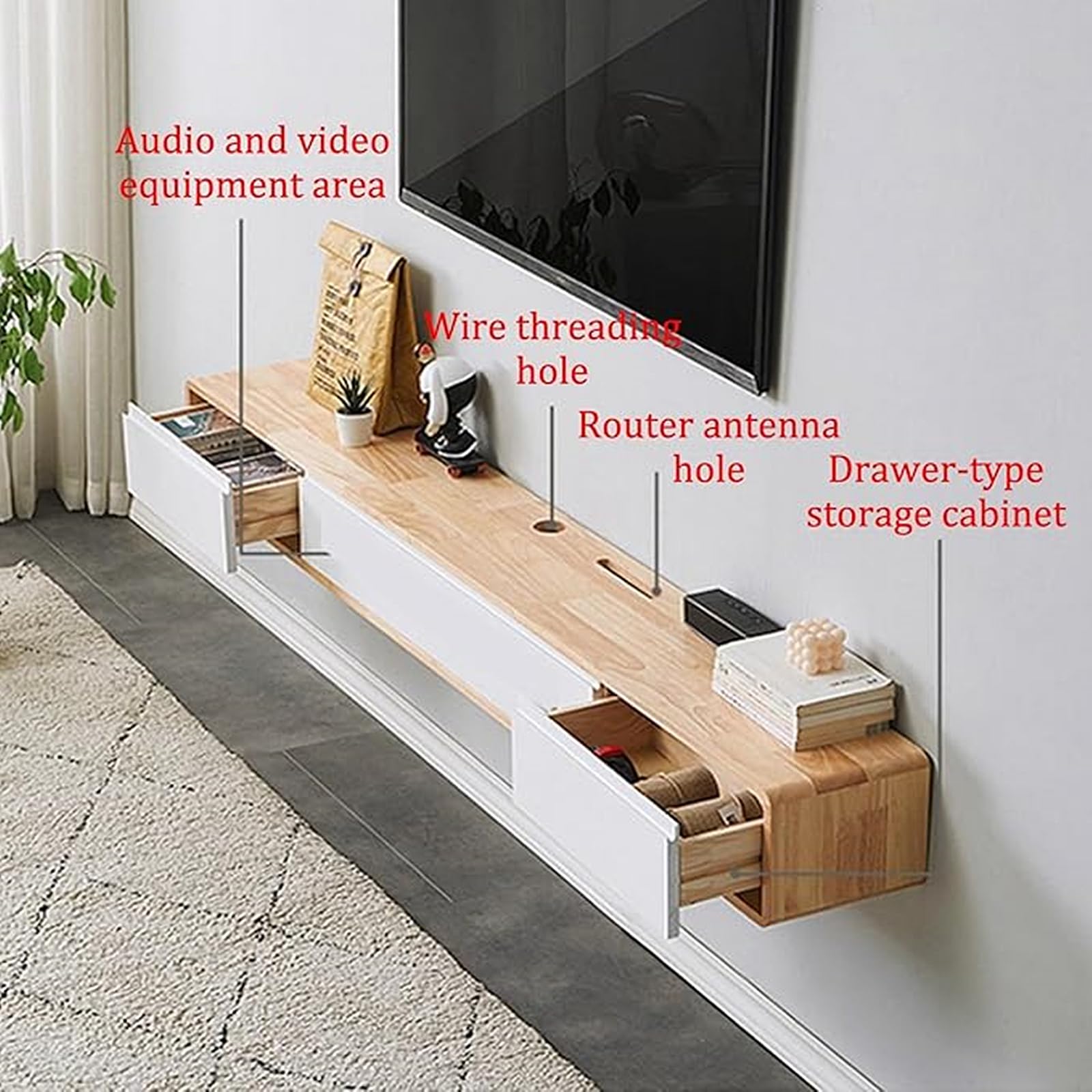 テレビ台・テレビボード YU テレビ台 ローボード 組み合わせ収納 ガラス扉／引出しタイプ 幅