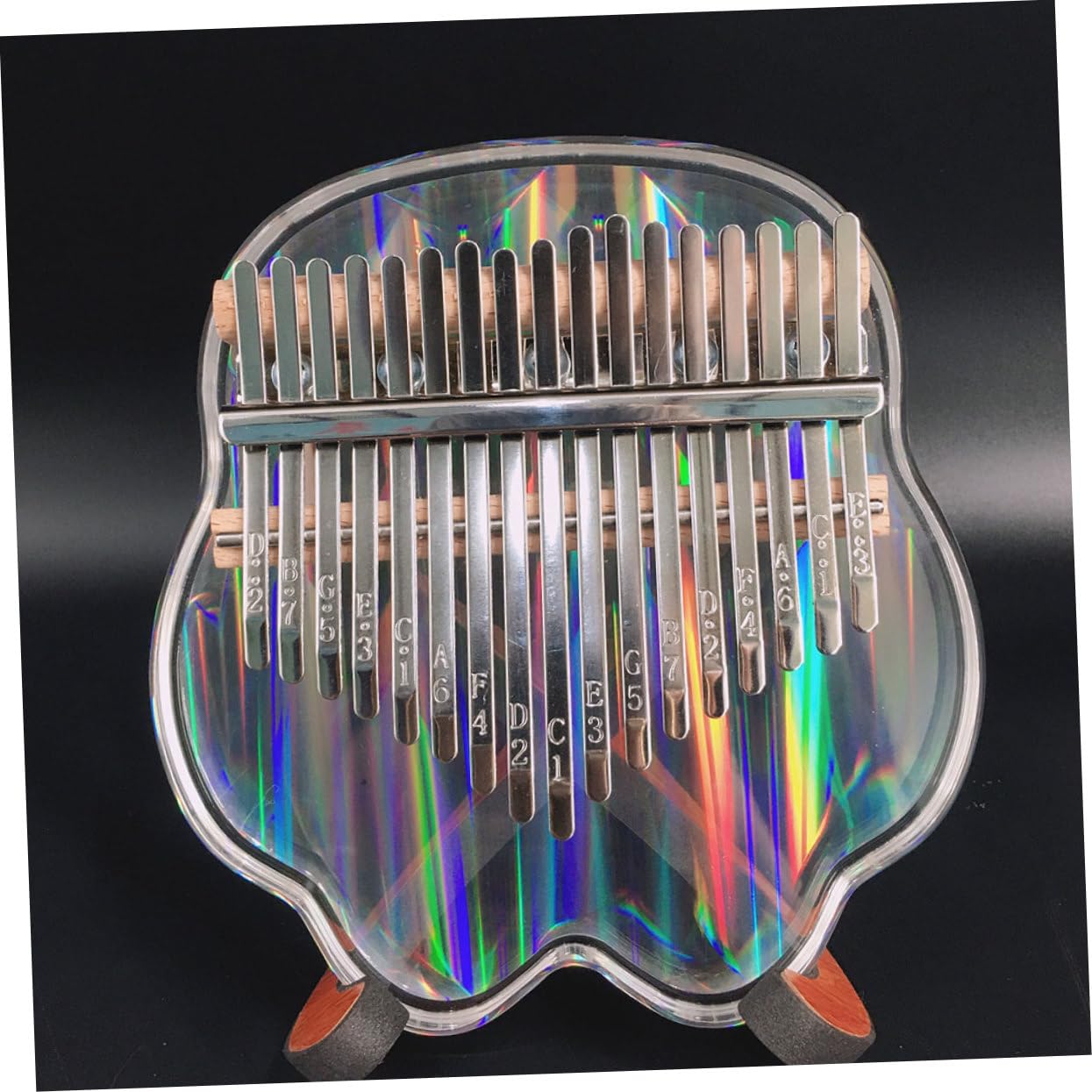 1 Set Pollice Mini Kalimba Pianoforte Piccolo Strumento Kalimba Per Principianti Strumenti Musicali Per Pianoforte A Dita Forniture Strumento Musicale Acrilico