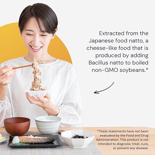 Miniatura 6 de Healthy Origins Nattokinase 2 000 Multi vitaminas FU 100 Mg 180 unidades 603573251604 paquete de de 1 1