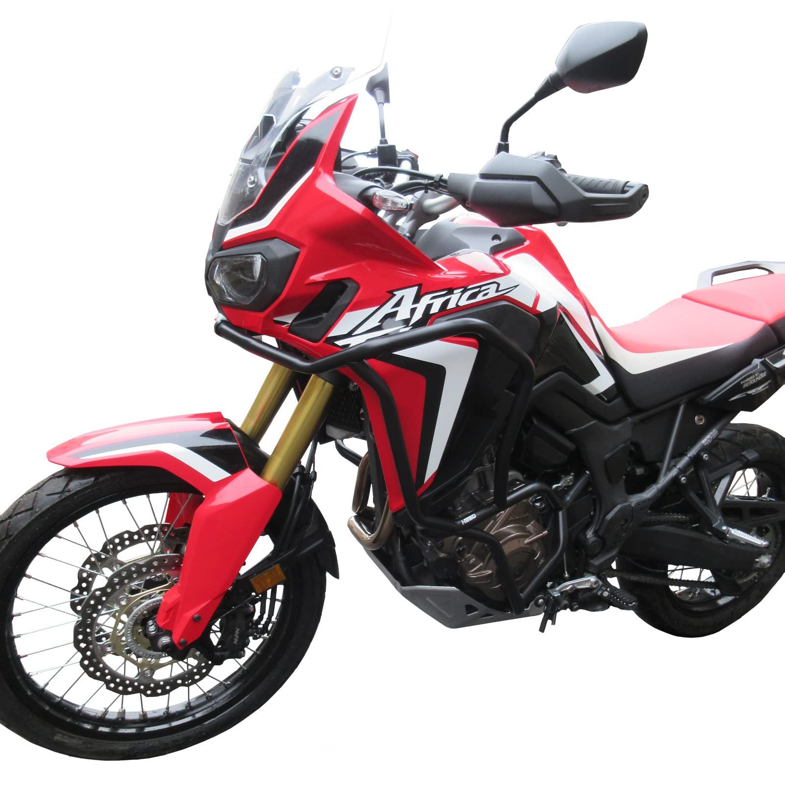 Paramotore HEED per CRF 1000 Africa Twin - Bunker, nero