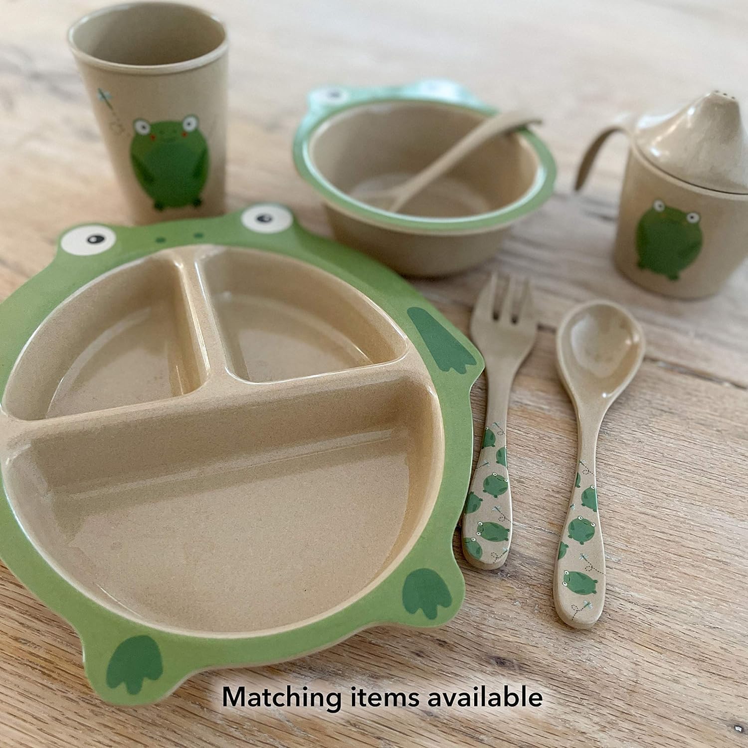 Nuby Rice Husk Baby Bowl - 100% Compostable and Biodegradable, Eco-Friendly Toddler Feeding Bowl, Non-Toxic, 6+ Months - Earth Friendly Tableware