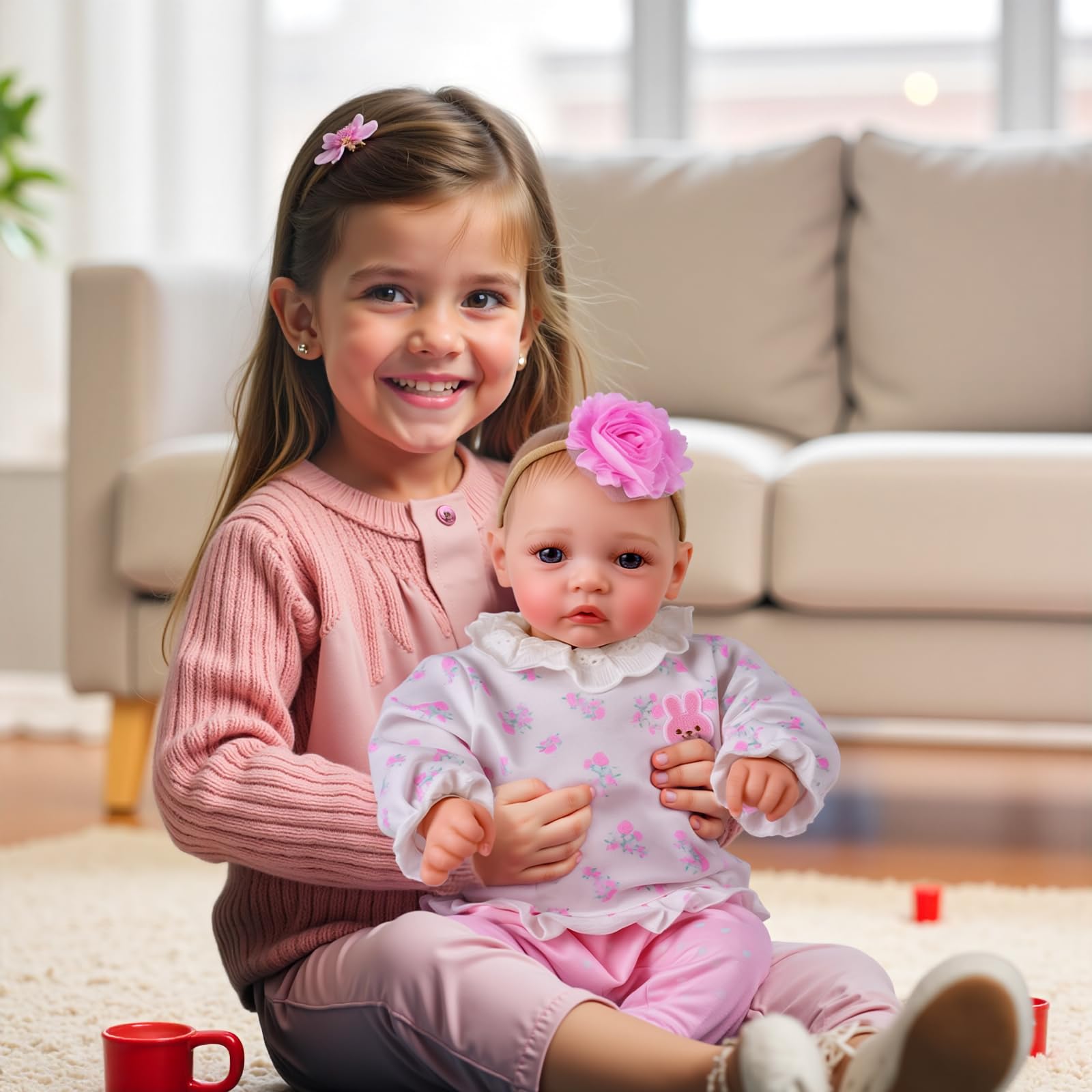 Amazon | JIZHI リボーンベビードール ガール ミーガン - 17インチ