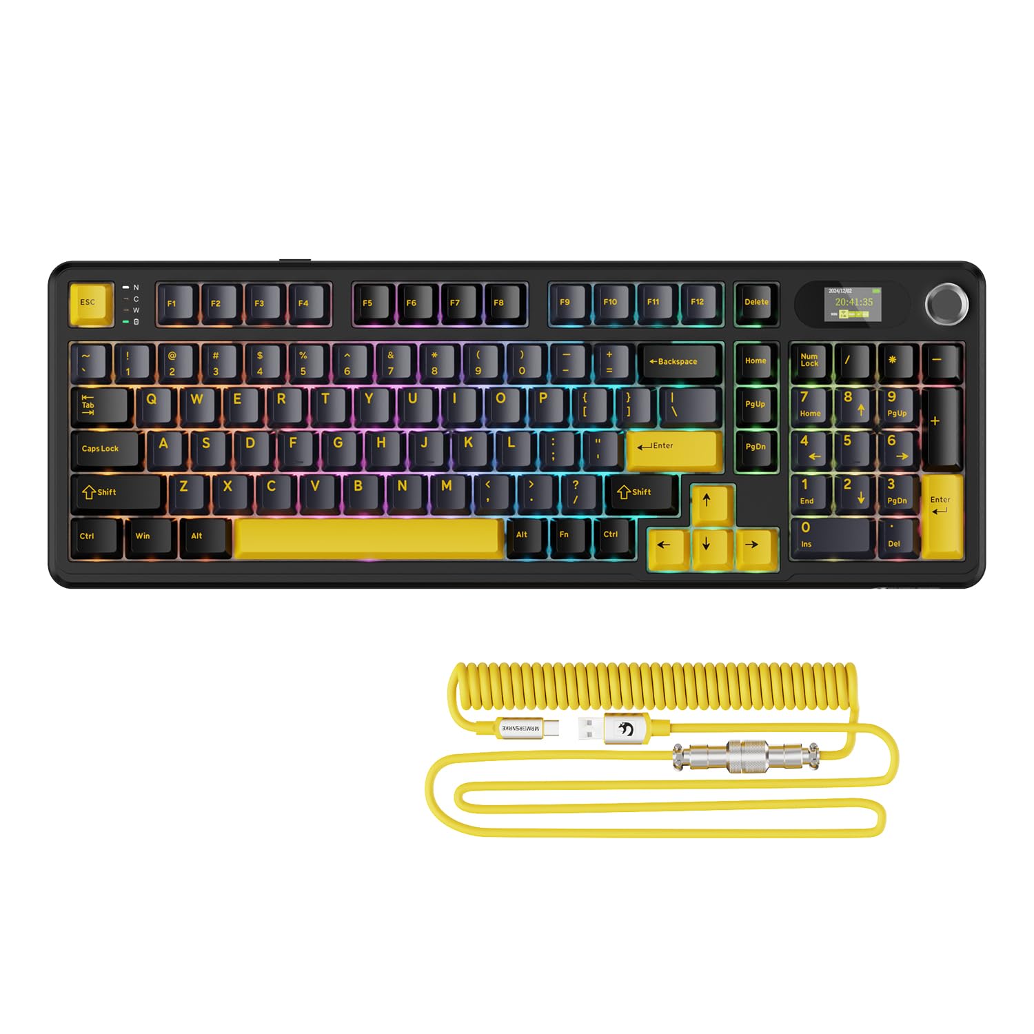 Amazon.com: ATTACK SHARK X98PRO Wireless Mechanical Keyboard,Multi