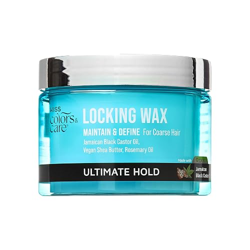KISS COLORS & CARE Ultimate Hold Locking Wax 6 oz.
