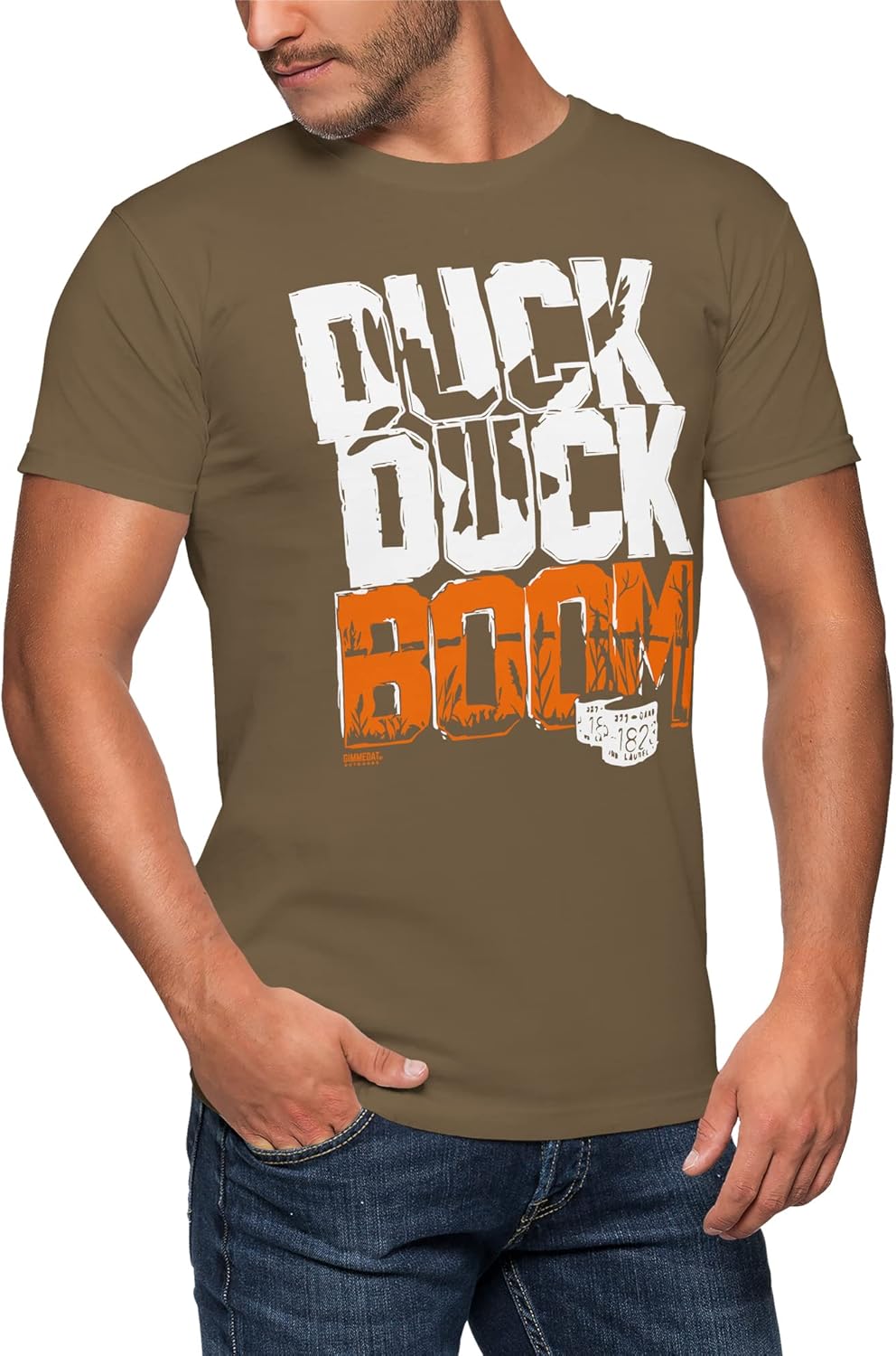 GIMMEDAT Duck Hunting Short Short Sleeve The Original Duck Duck Boom 2 Short Sleeve Gift