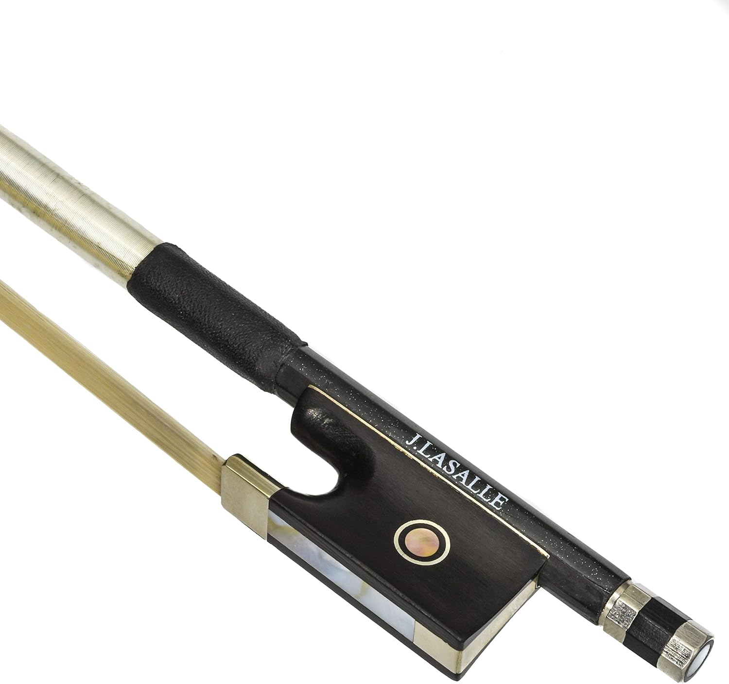 J. LaSalle LB-20 Carbon Graphite Deluxe Student Violin Bow - 4/4 Size