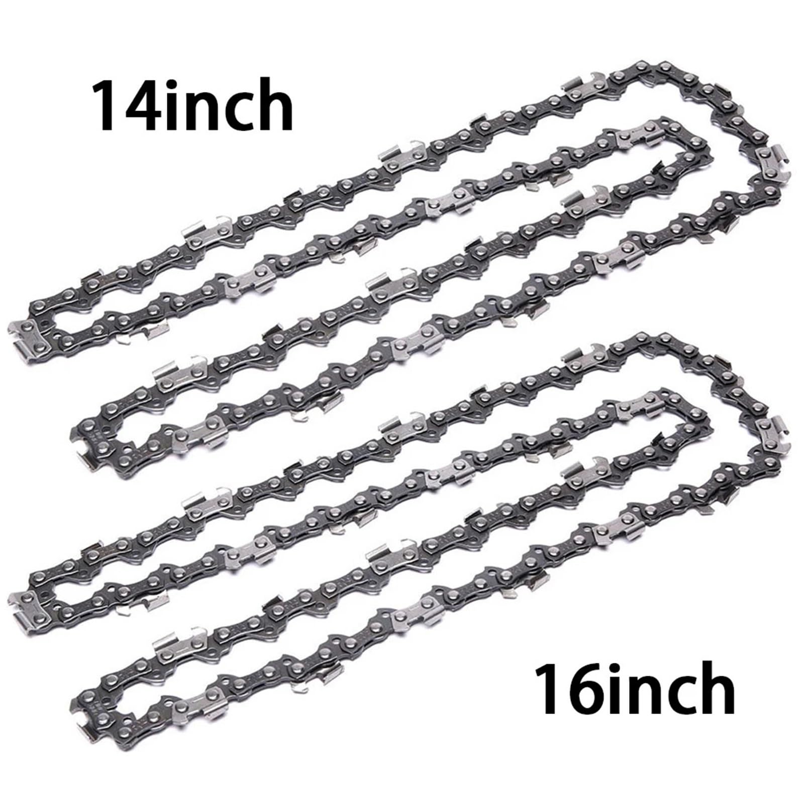 Cadena de Motosierra de 16 Pulgadas, Cadena de Motosierra, Cadena 14 a 16 Pulgadas Repuesto for eléctrica(14inch)