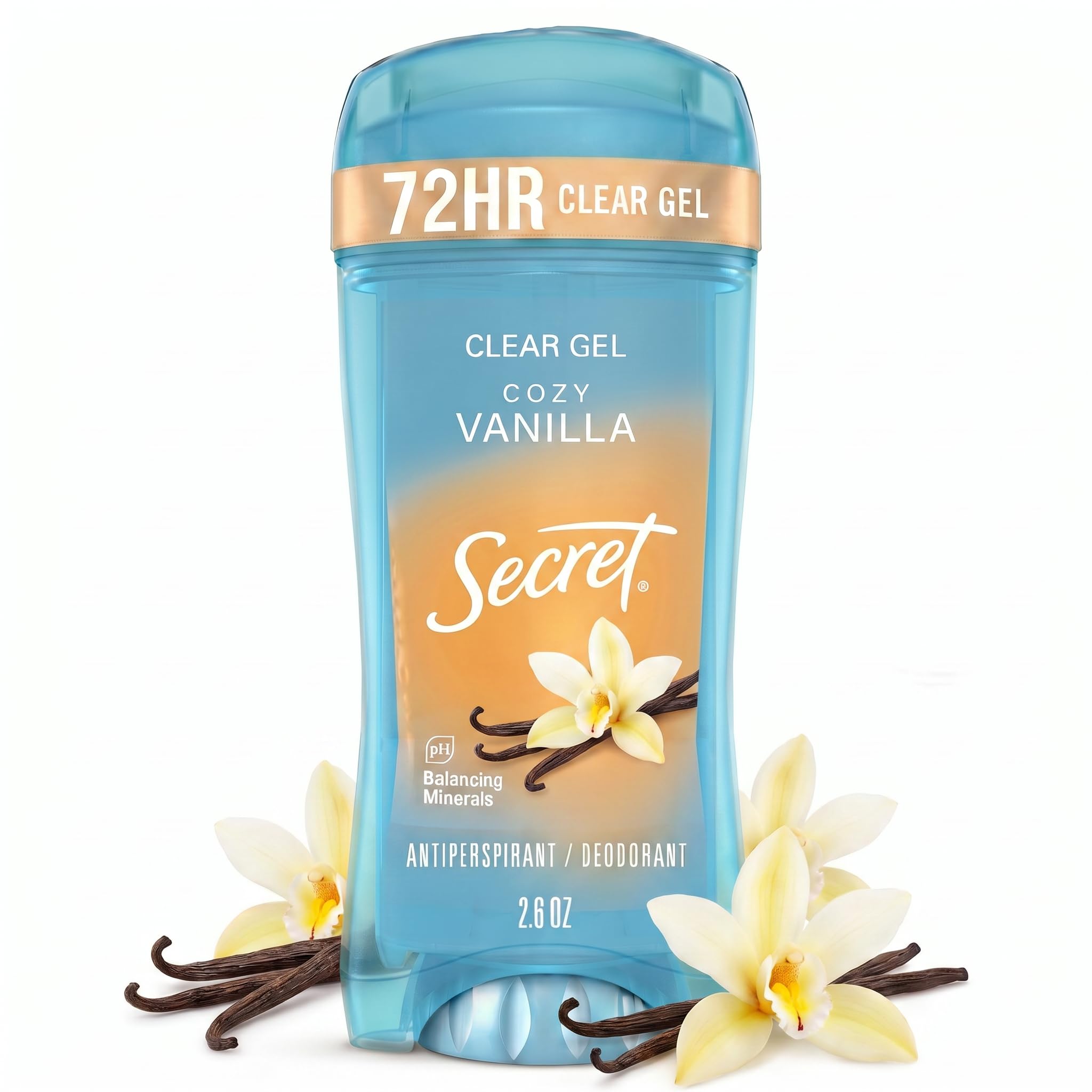 Secret Fresh Antiperspirant and Deodorant Clear Gel, Va Va Vanilla, 2.6 Ounce-image-15