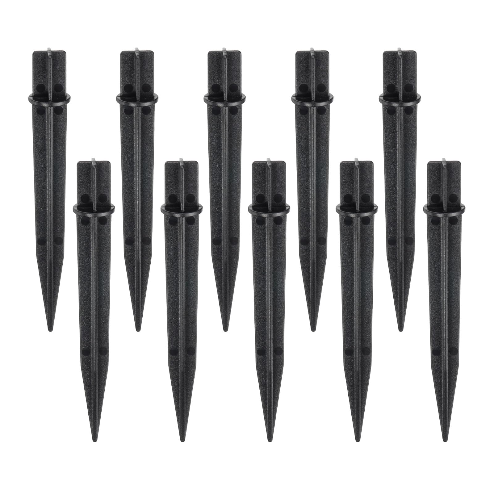 VIAPUICE Reinforced Light Stakes Replacement 4.7" Cross-shaped 10 Pcs