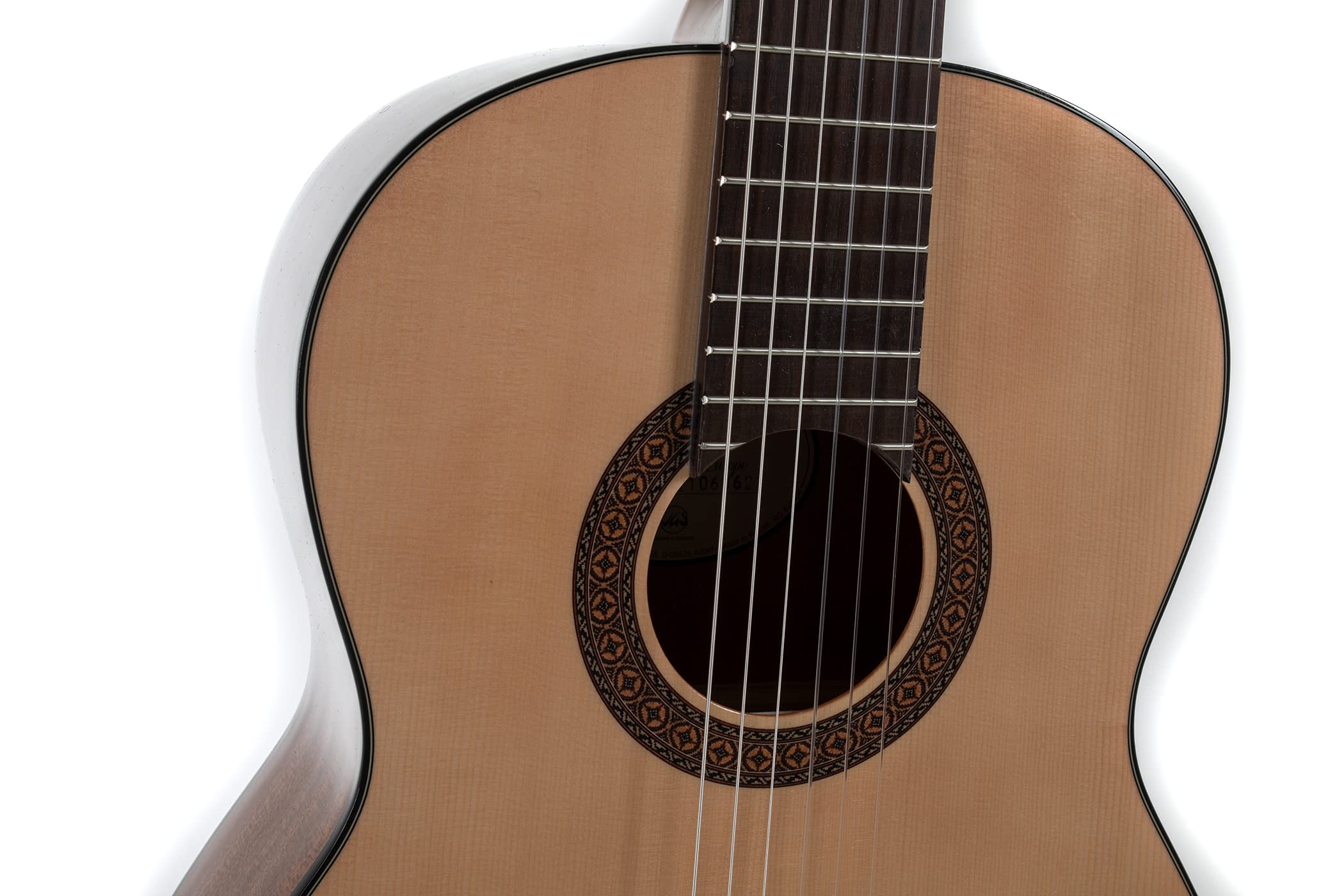 GEWA chitarra classica Pro Arte GC 210 A - misura 4/4 - tavola armonica in abete europeo massello selezionato - fondo/fasce in mogano - meccaniche dorate - Made in Europe