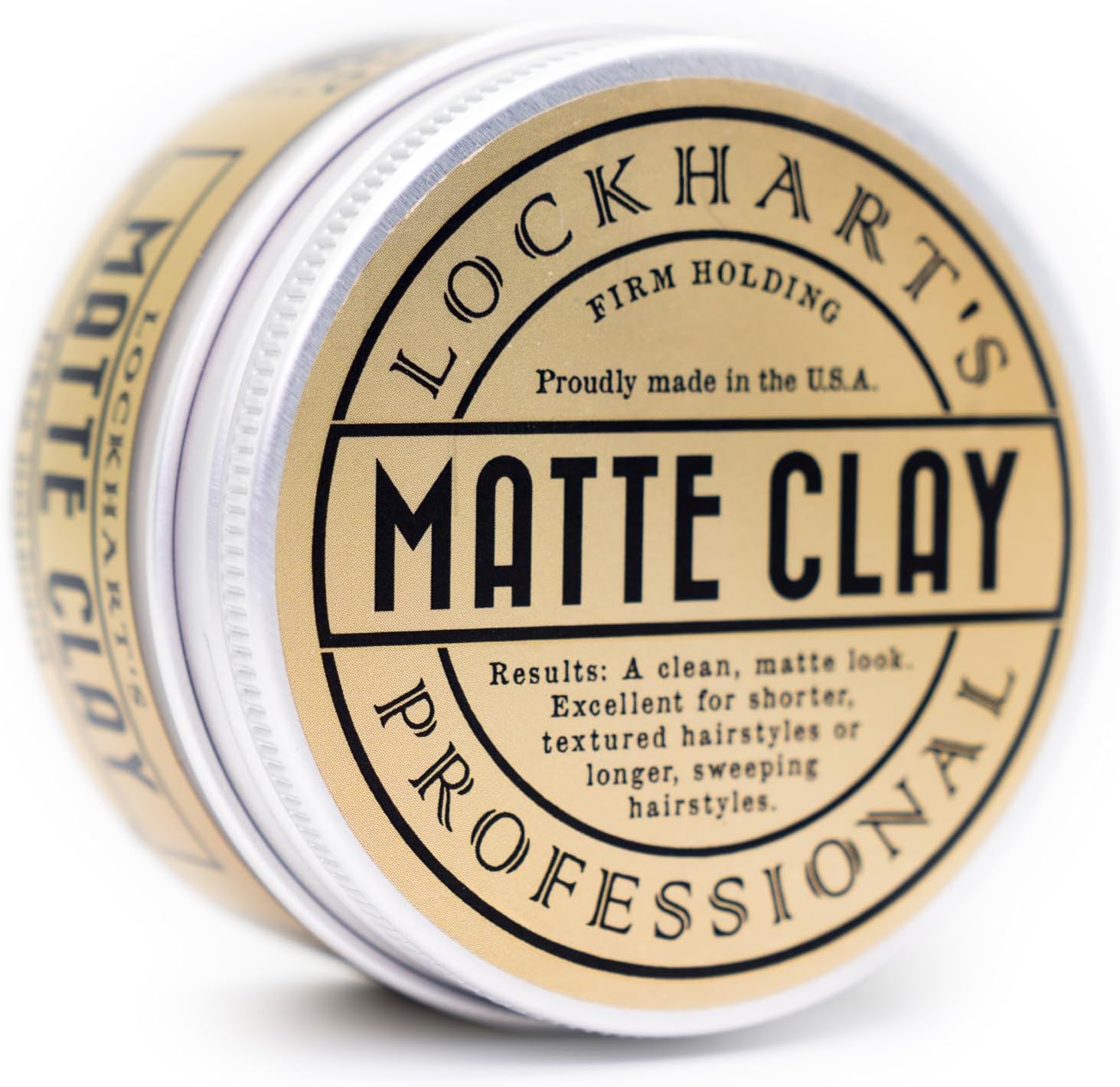 Lockhart's Authentic Professional Matte Clay 3.7oz
