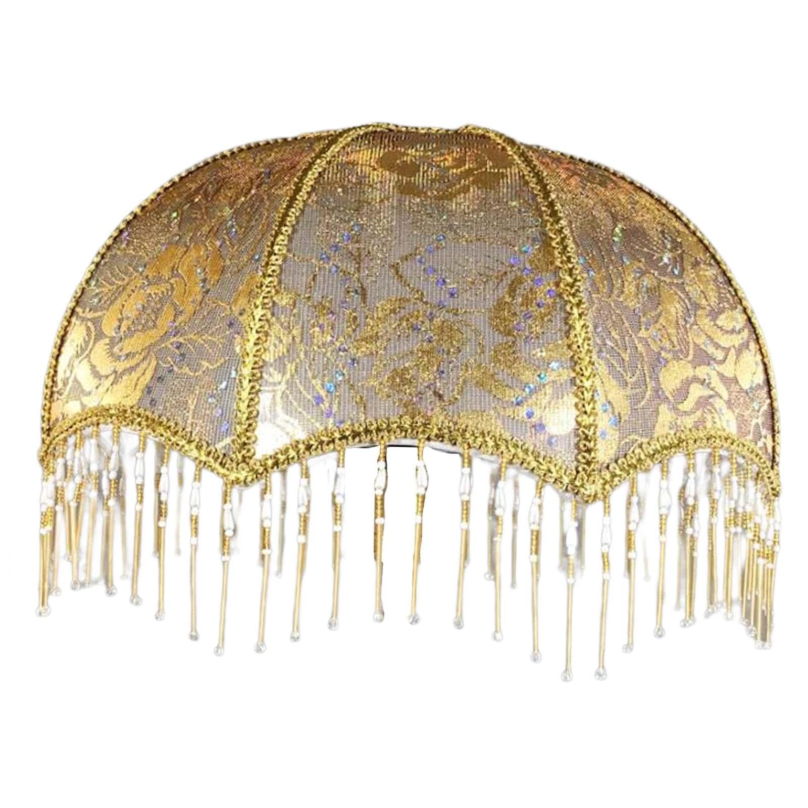 Bnf® Replacement Dome Table Lampshade Cover With Tassel For Bedside Lamps Elegant Style Dhome & Garden | Lamps, Lighting & Ceiling Fans | Lamp Shades-image-45