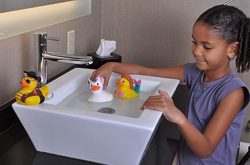 Miniatura 4 de Wild Republic - Patos de goma, juguetes de baño, regalos para niños, 4", Sea Turtle