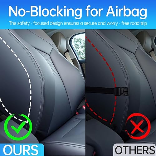 Miniatura 6 de Organizador de cuero para asiento trasero de automóvil, organizadores de automóvil para conductores con gran capacidad, 6 bolsillos de