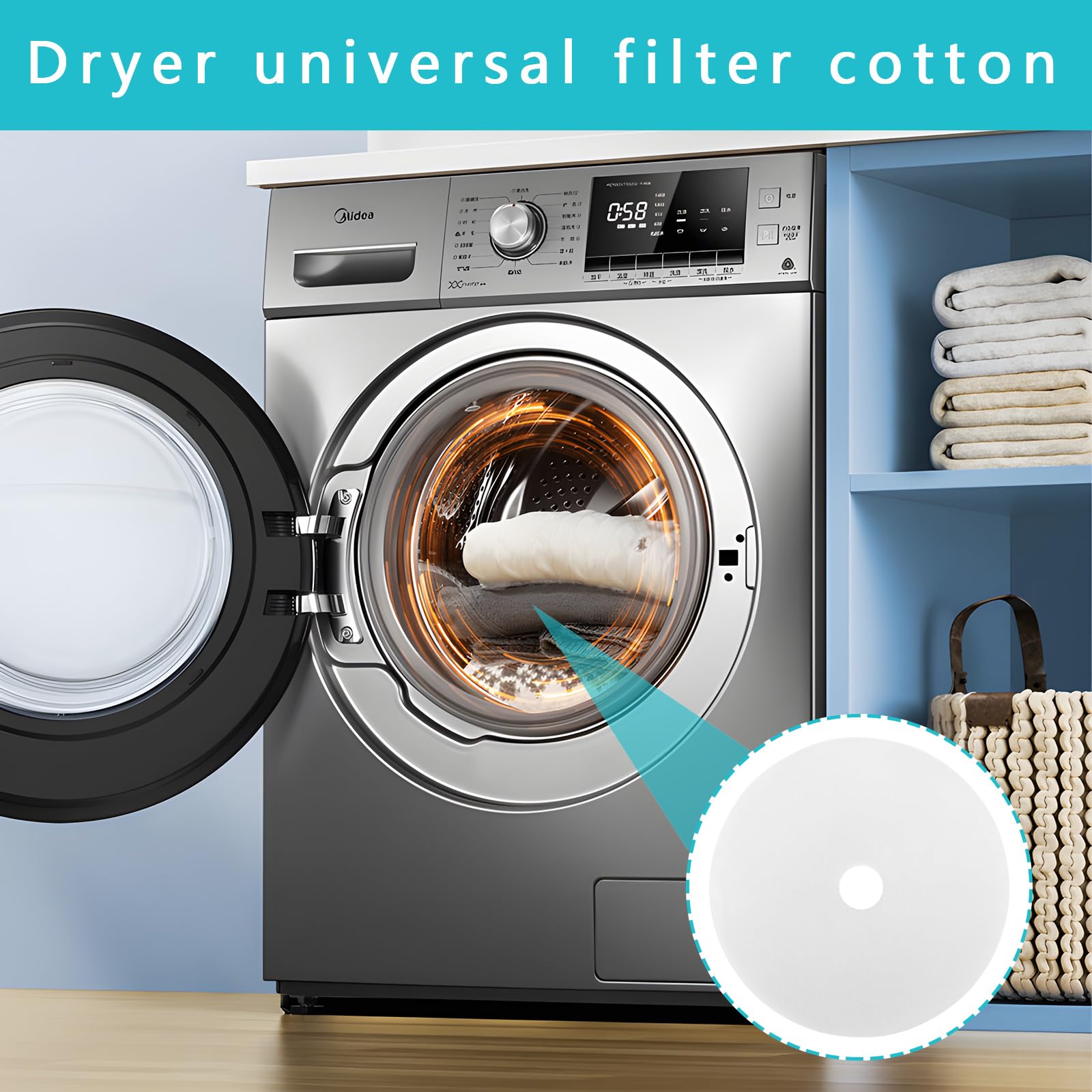 SPARES2GO Droogtrommel Doek Uitlaat Luchtinlaatfilters compatibel met Bush DHB7VTDW DHB7VTDB TD3CNBW TD3CNBB TDV7NBB TDV7NBW (10st Filter Kit SPARES2GO Droogtrommel Doek Uitlaat Luchtinlaatfilters compatibel met Bush DHB7VTDW DHB7VTDB TD3CNBW TD3CNBB TDV7NBB TDV7NBW (10st Filter Kit