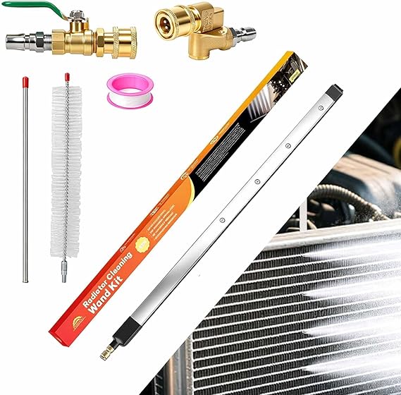 Freeyou 24" Radiator Cleaning Wand Review: High-Pressure Water & Air Cleaner