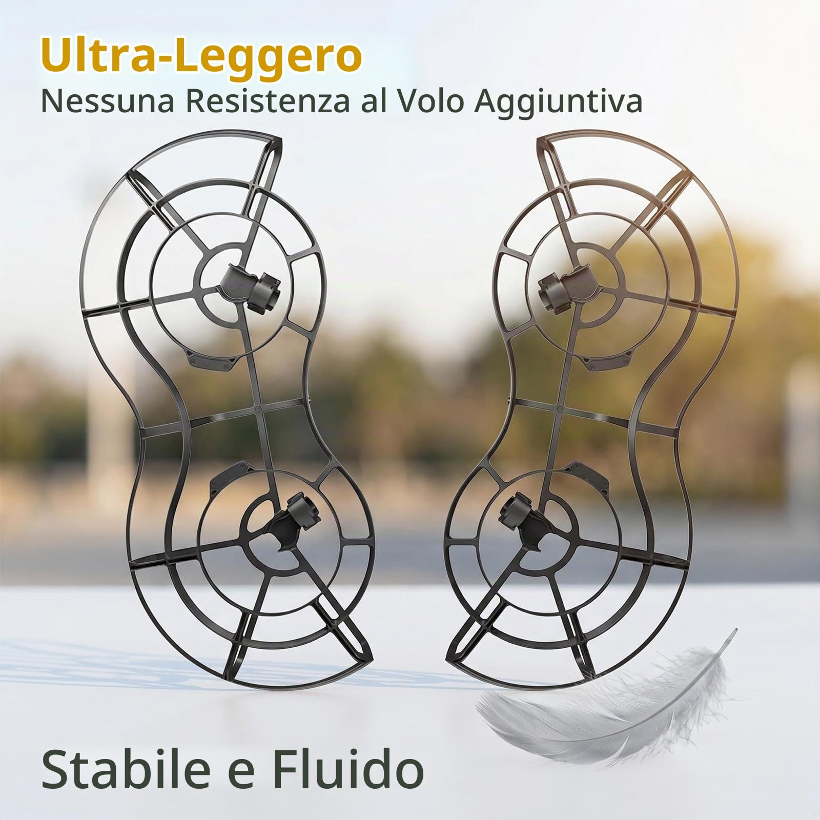 Protezioni per eliche per drone DJI Lito X1/Lito 1, protezioni anticollisione per eliche, coperture protettive a sgancio rapido compatibili con DJI Lito X1/Lito 1, accessori di protezione da