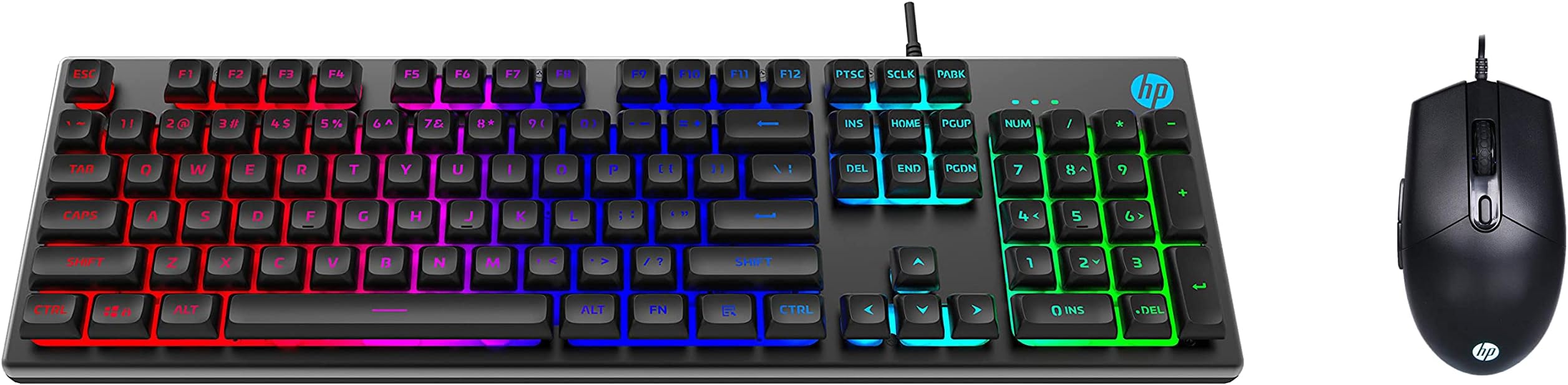 Amazon.in Buy HP K500F Backlit Membrane Wired Gaming Keyboard with