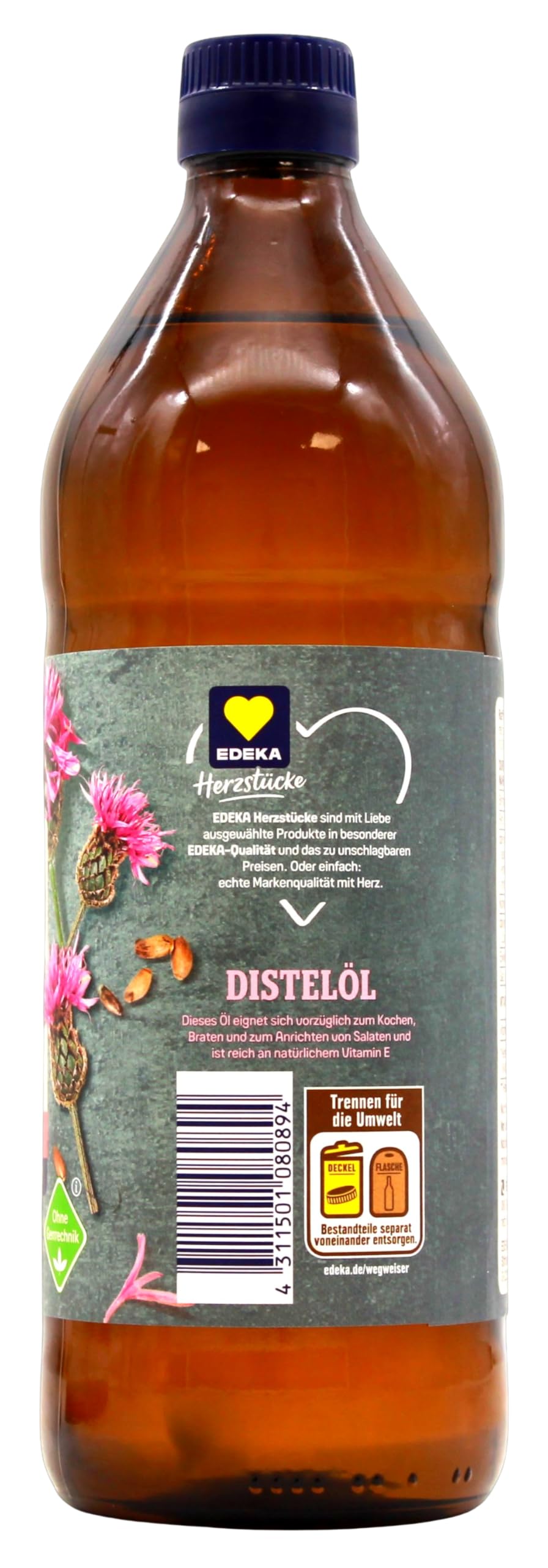 Herzstücke Distelöl, 12er Pack (12 x 750ml)
