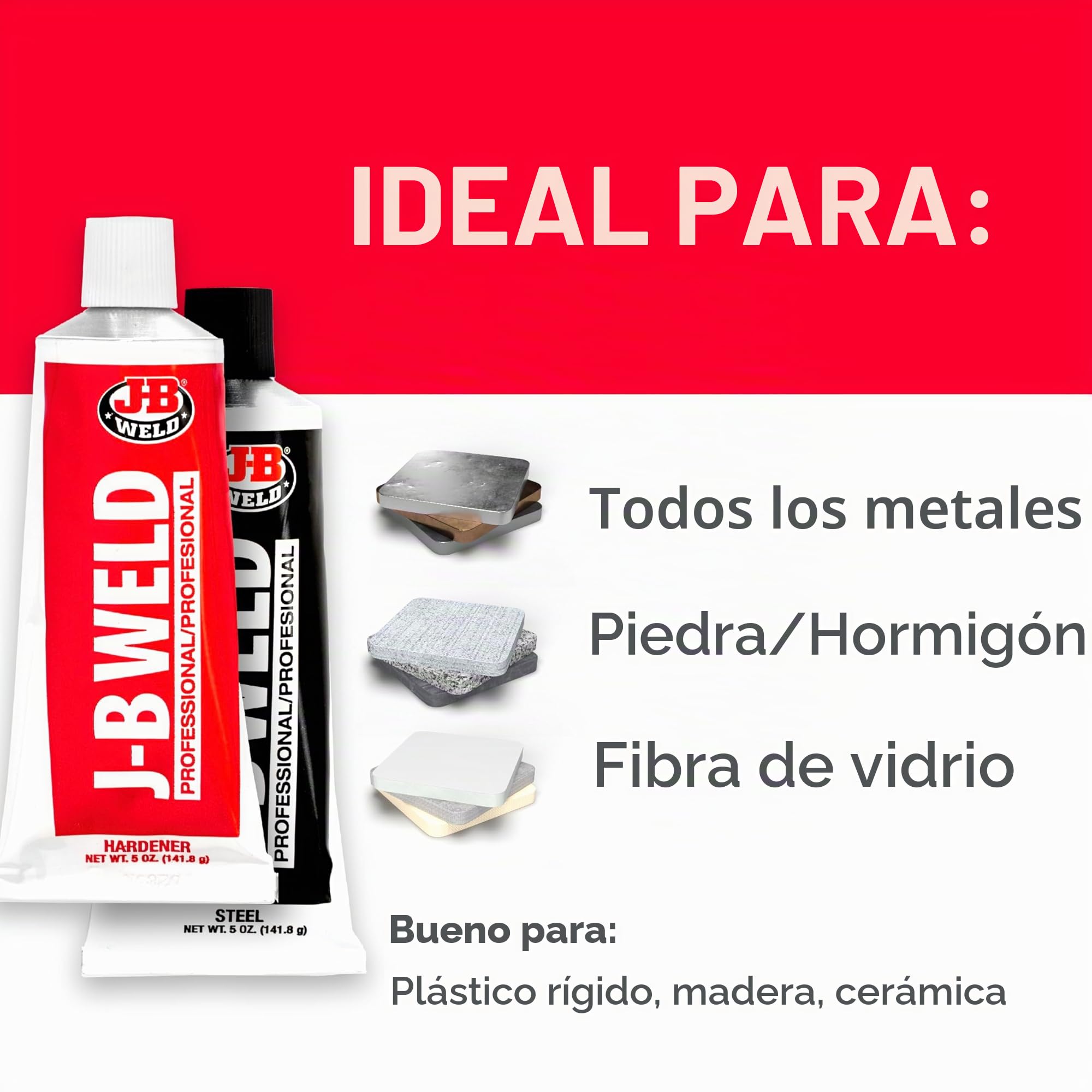 J-B Weld Resina original epoxy de soldadura en frío