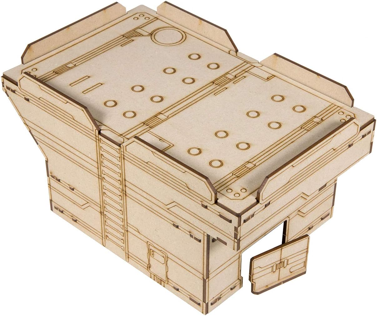 The Broken Token Zone 186 SCTN 4 - MDF Terrain Building for Sci-Fi Games and Wargaming