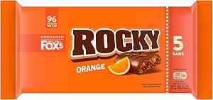 Fox's Rocky Orange Bars 5 x 19.75g (99g) : Amazon.co.uk: Grocery
