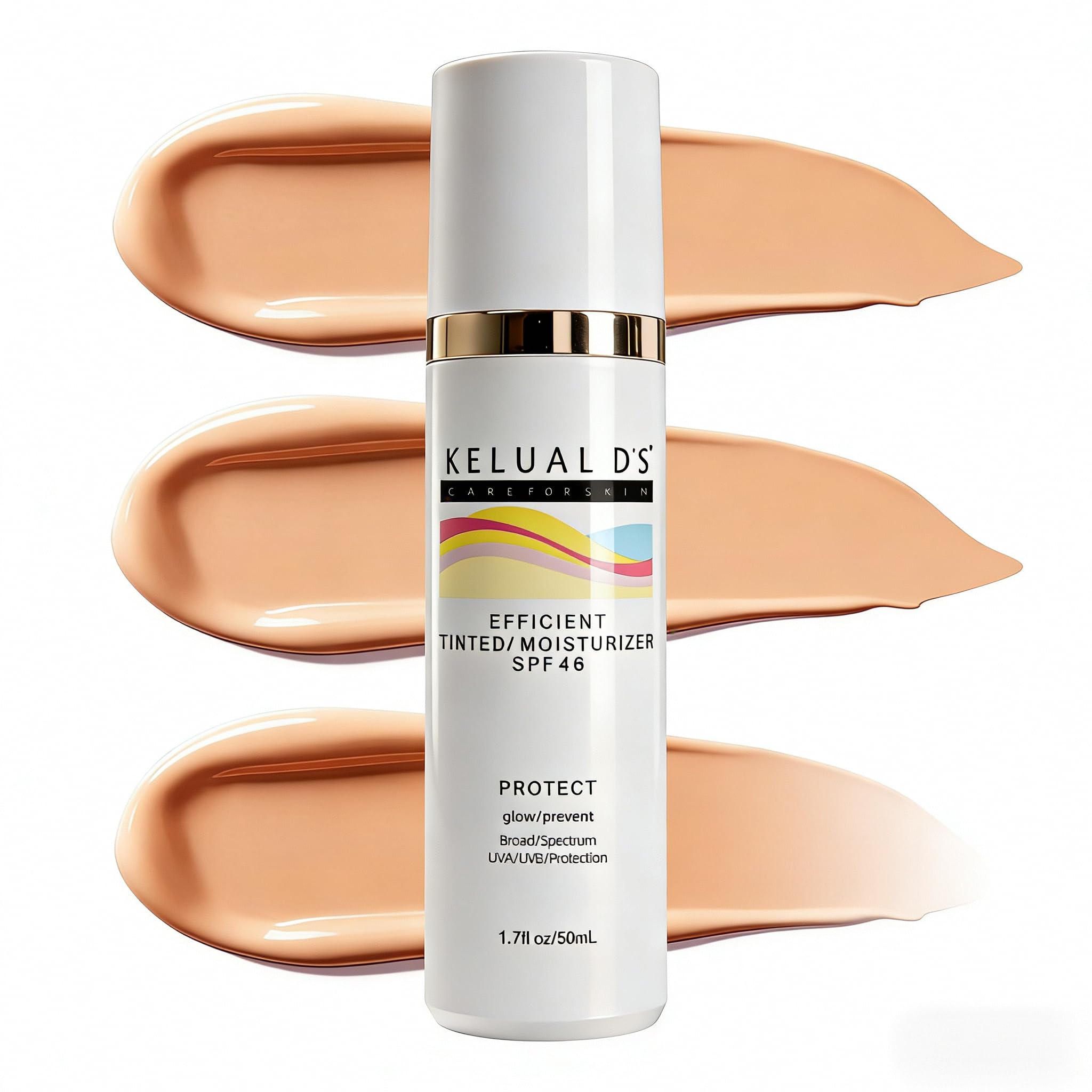 Anti-Aging Tinted Moisturizer SPF 46 - Hydrating Sunscreen -1