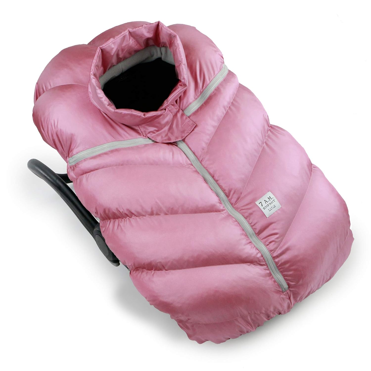 7AM Enfant Car Seat Covers – Cocoon Baby Cover for Boys & Girls, Rain & Snow Repellent, Breathable Windproof, Center Zipper, Universal Fit for Infant Car Seat (0-12M) (Metallic Lilac) 7AM Enfant Car Seat Covers – Cocoon Baby Cover for Boys & Girls, Rain & Snow Repellent, Breathable Windproof, Center Zipper, Universal Fit for Infant Car Seat (0-12M) (Metallic Lilac)