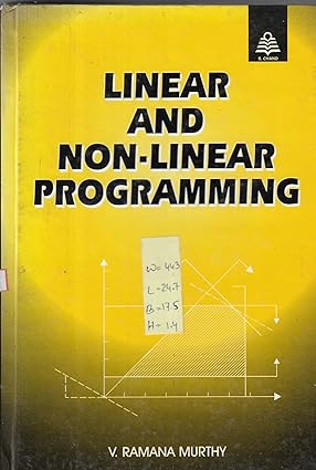Buy Linear and Non-Linear Programming Book Online at Low Prices in ...