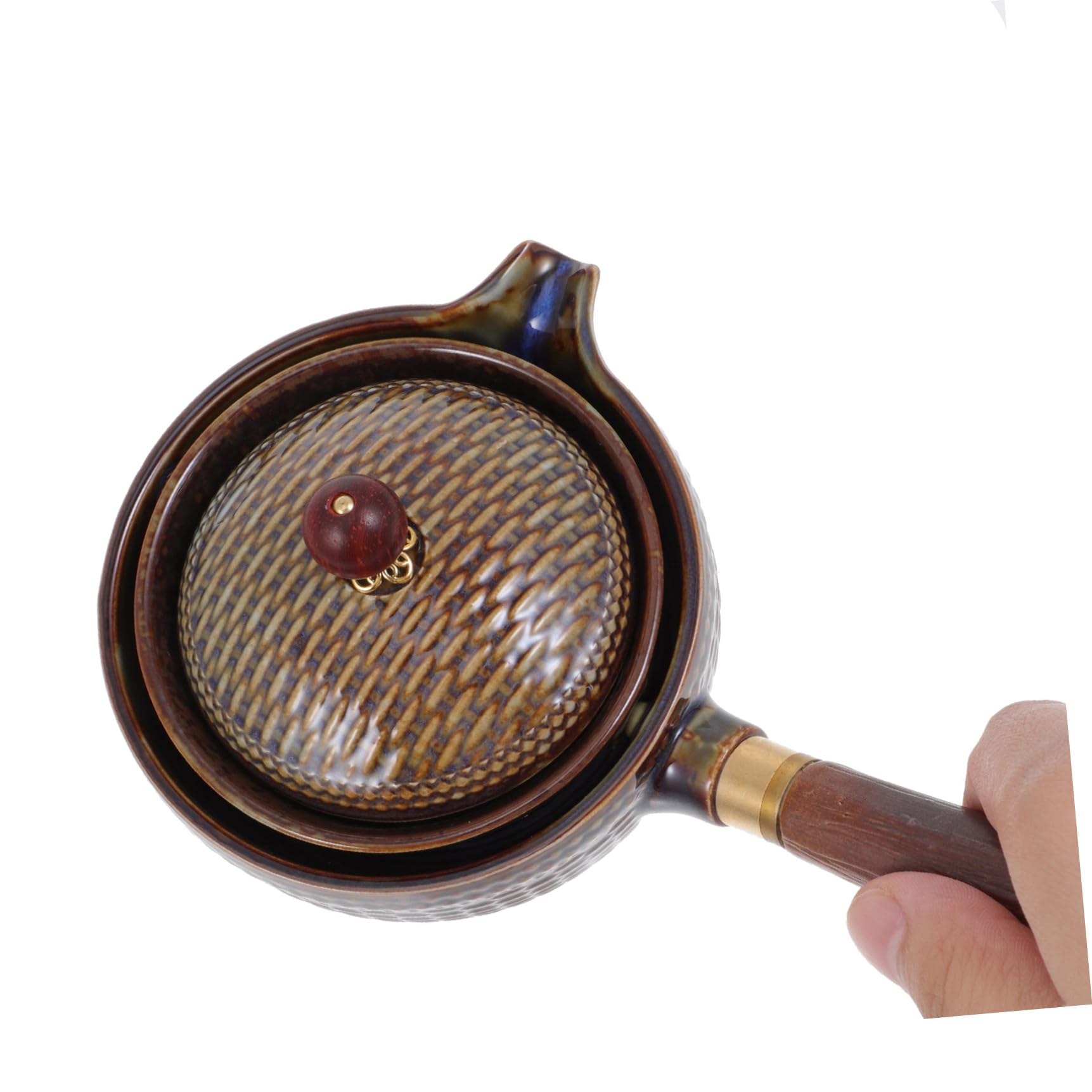 Cabilock Tetera de con Filtro para Infusión de Té Diseño Portátil y Elegante para Reuniones Familiares y Filtrado de Sueltas