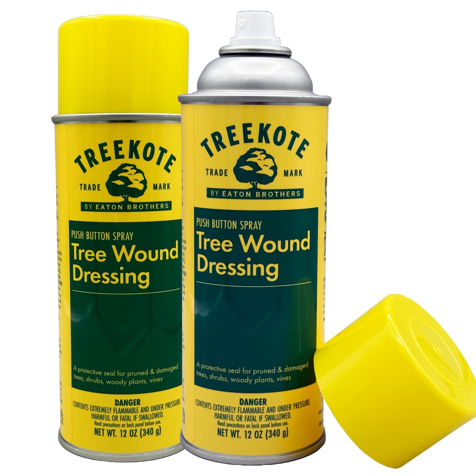 Treekote Tree Wound Dressing 12 oz Aerosol Two Pack