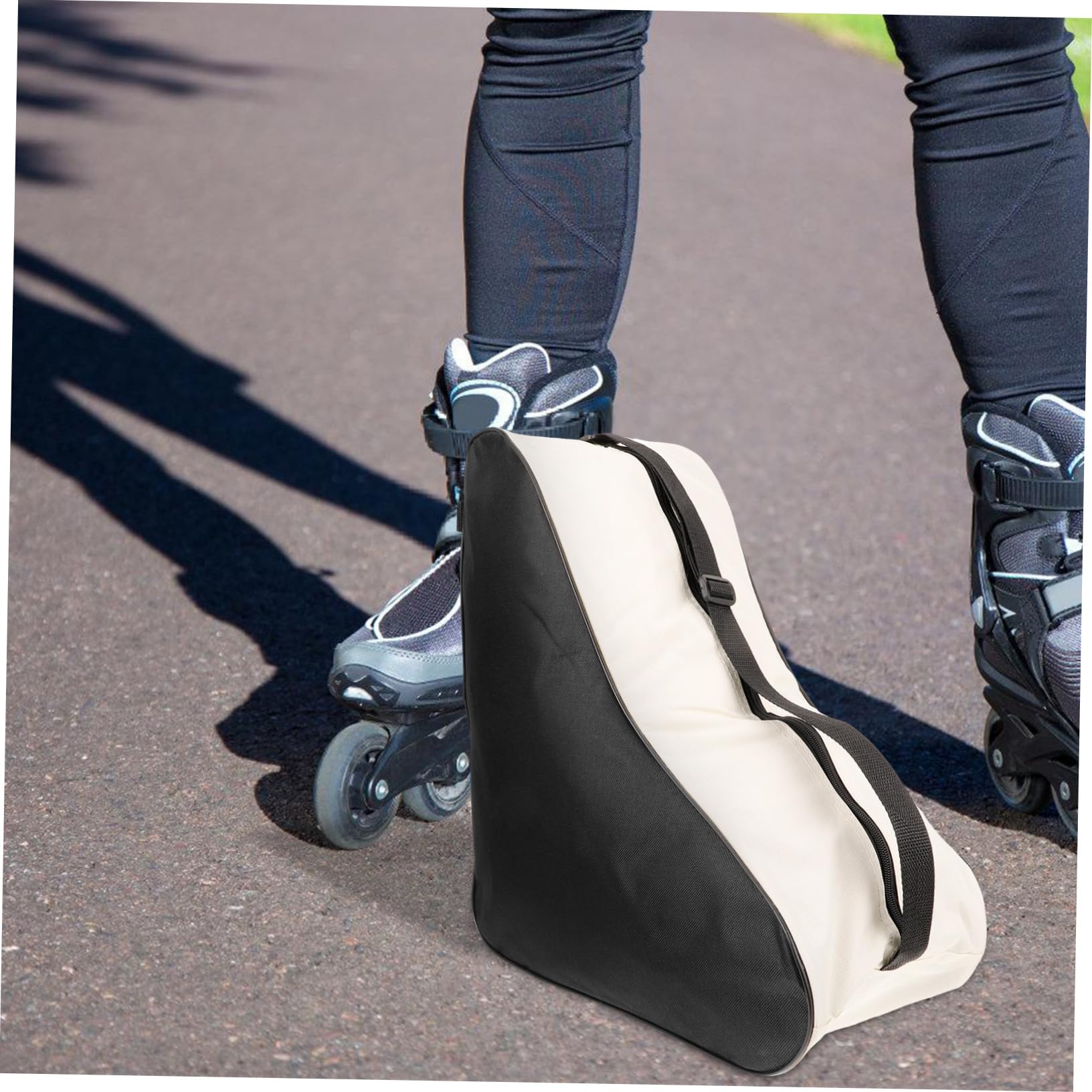 Kisangel Borsa Per Pattini Da Ghiaccio Er Skates Per Donne Contenitore Per Pattini Da Ghiaccio Er Skates Borsa Per Pattini Da Ghiaccio Accessori Per Riporre Gli Accessori Borsa Per Pattini