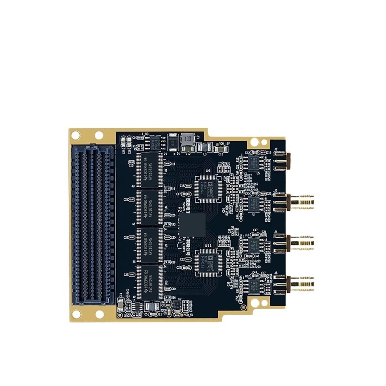 GTGFCSP PZ-FL9767 Four-channel DAC (125Msps) fpga module FMC LPC FMC Daughter Board