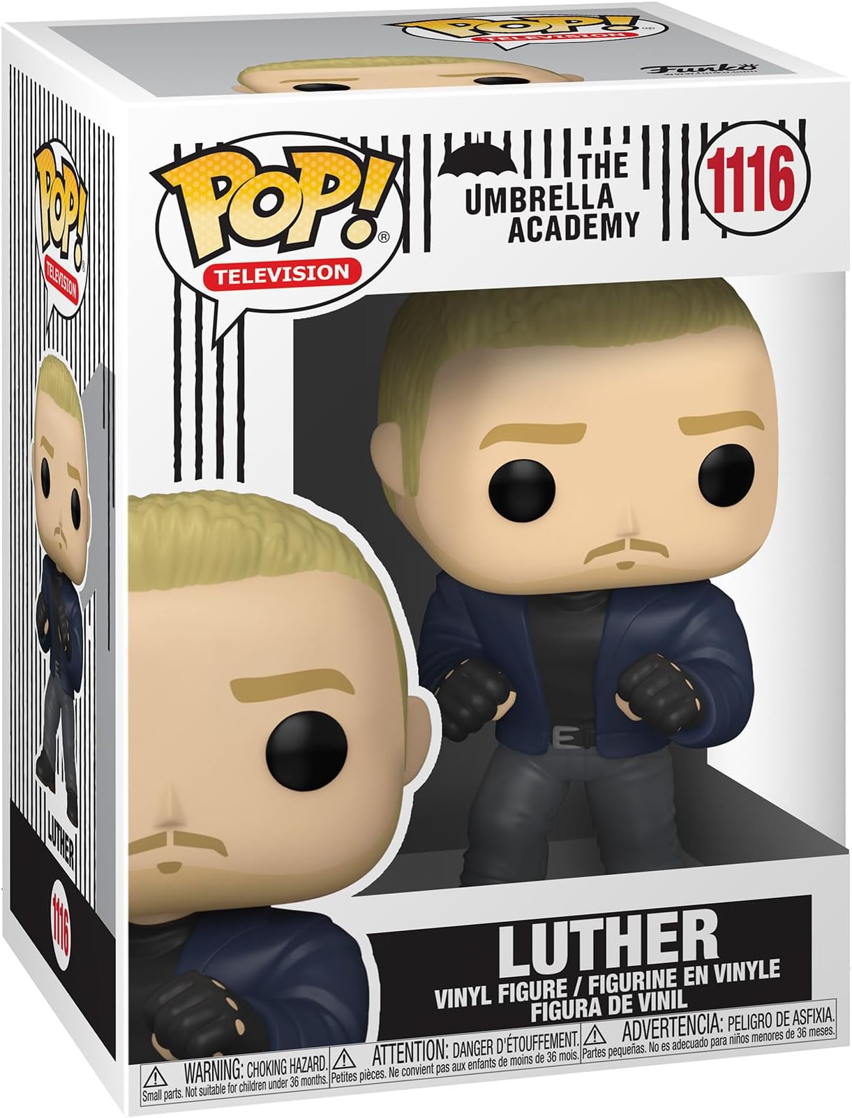 Funko POP Pop! TV: Umbrella Academy - Luther Collectible Vinyl Figure, Multicolor