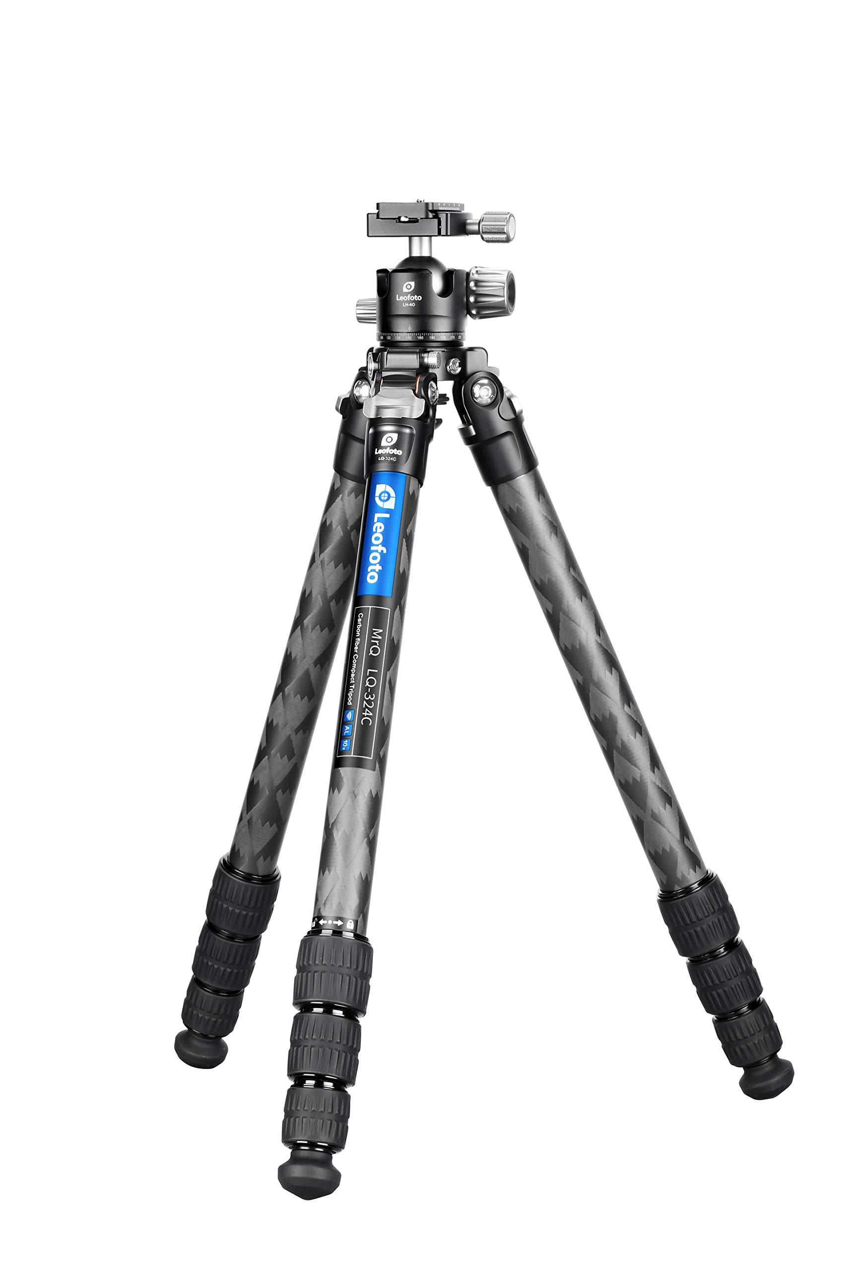 Amazon | Leofoto LQ-324C 三脚 LH-40ボールヘッドカーボンファイバー 