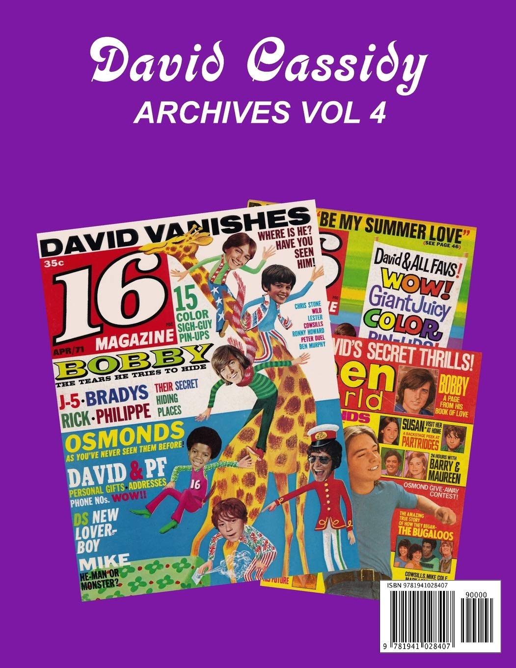 David Cassidy Archives Vol 4